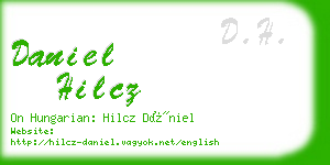 daniel hilcz business card